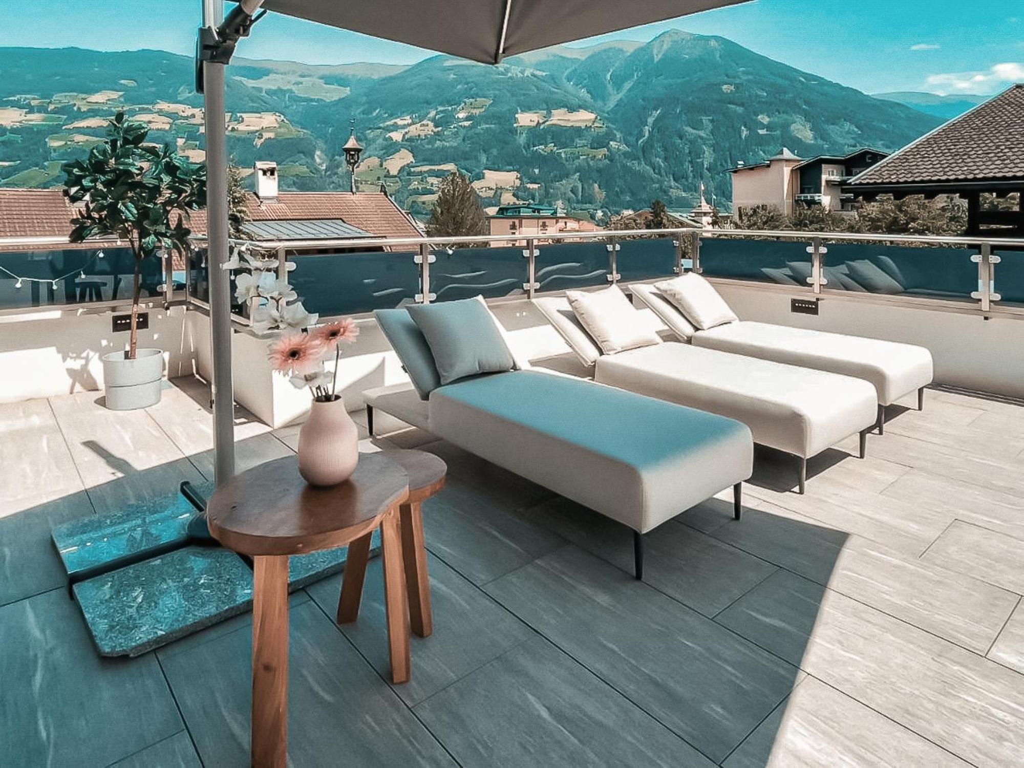 Alpenluxus Presents Cloud 9 - Private Roof Terrace With Whirlpool Lejlighed Fügen Eksteriør billede