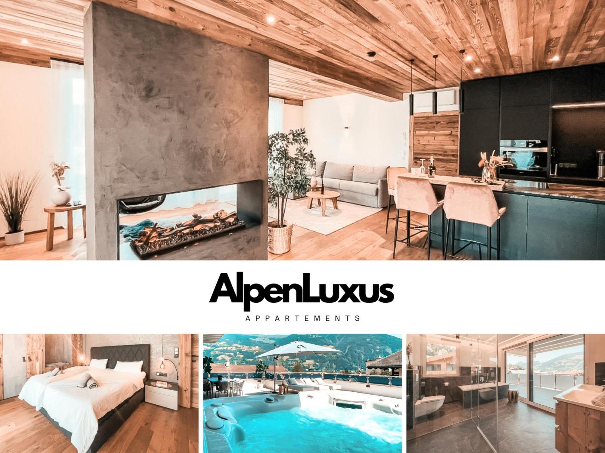 Alpenluxus Presents Cloud 9 - Private Roof Terrace With Whirlpool Lejlighed Fügen Eksteriør billede